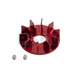   313105 CNC Fan upgrade (Red anodized)